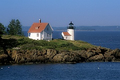 Curtis Island Light -Hazy Look